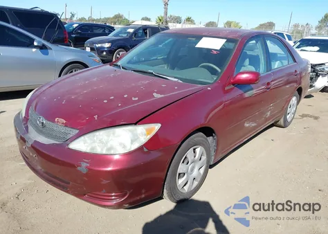 2002 Toyota Camry Le from USA, damaged, VIN 4T1BE32K72U075540